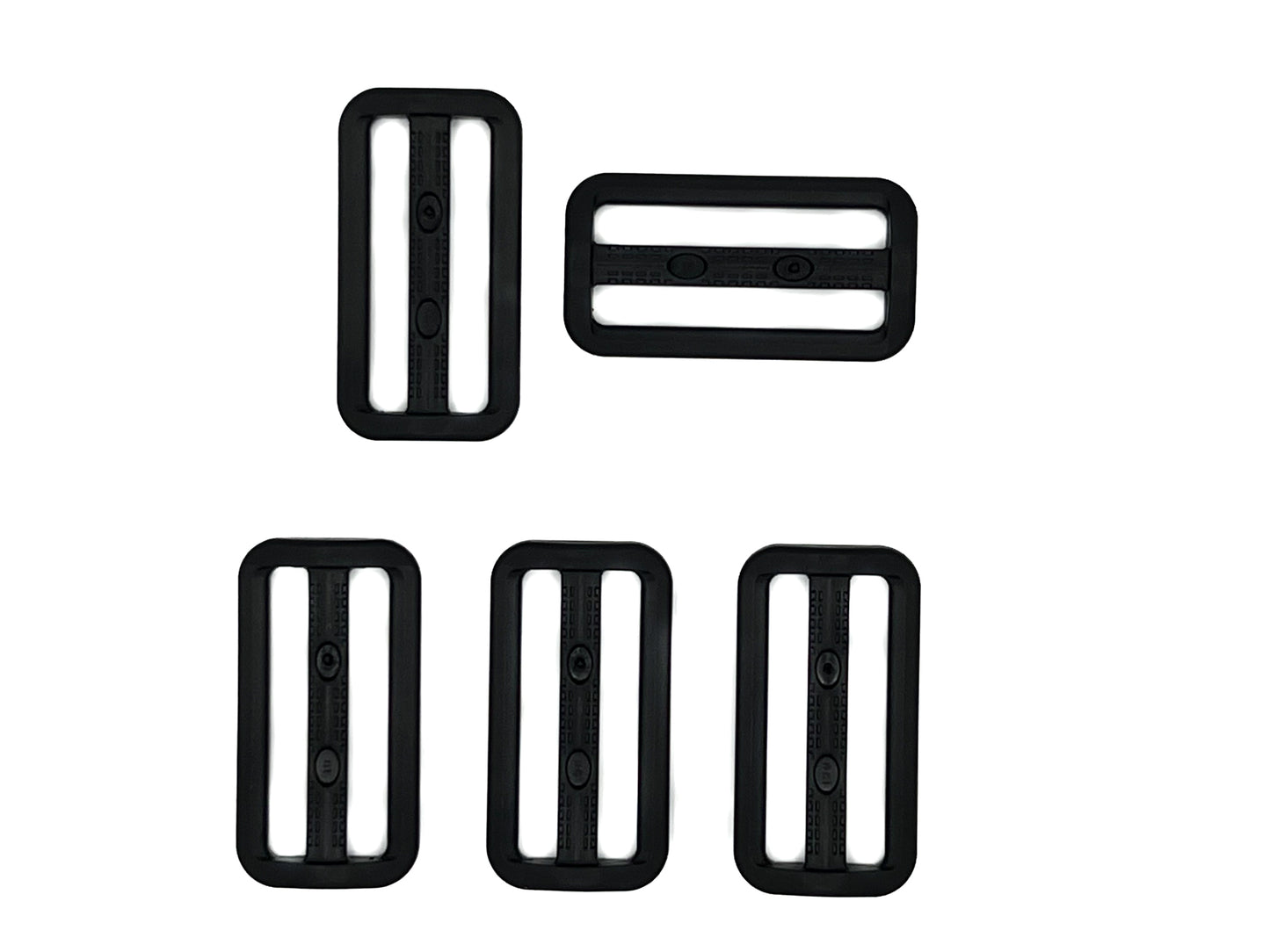 Tri-Glide Replacement - YKK Tri-Glide for 2" Webbing - 5 Pack